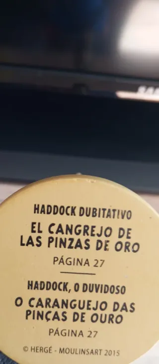 Figura Tintín el capitán Hadock