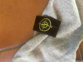 Sudadera Stone Island Gris Talla S