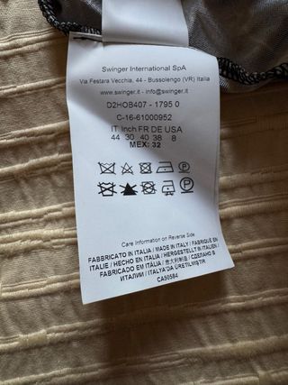 Abito donna –  Versace Jeans – Taglia L – Nuovo