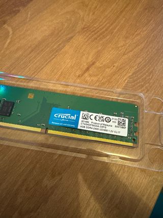 RAM Crucial 4GB DDR4 2400MHz UDIMM
