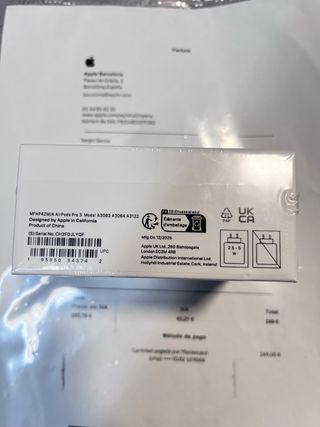 AirPods Pro 3ª Gen (2025) Precintados