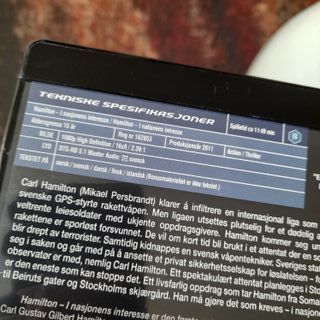 Blu-ray Hamilton Edición Limitada Nuevo