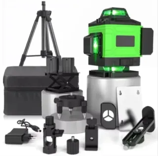 Nivel Láser 4D 16 Líneas Trípode Accesorios