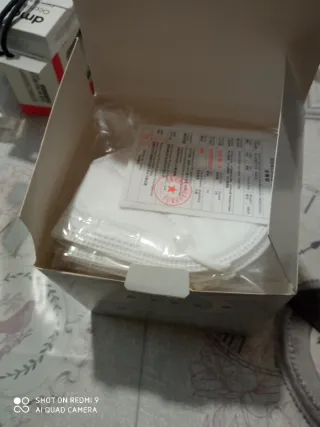 Confezione mascherine monouso ffp2