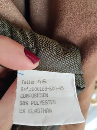 Chaqueta Ante Vintage Marrón