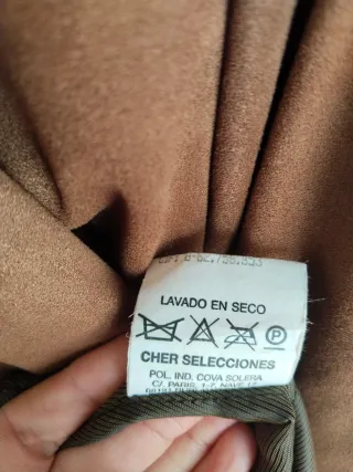 Chaqueta Ante Vintage Marrón