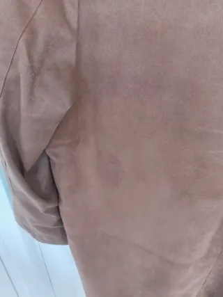 Chaqueta Ante Vintage Marrón