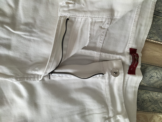 Pantalón Capri Blanco Angel Fashion Talla 36