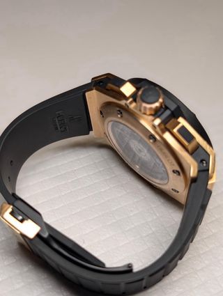 Hublot King Power Diamantes Oro Negro FULL SET.