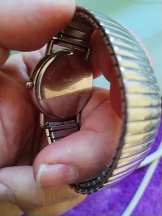 Reloj Marks & Spencer Negro y Plateado