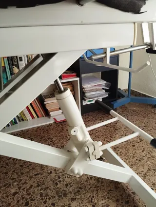 Lote camilla masaje hidraulica y lámpara infrarojo