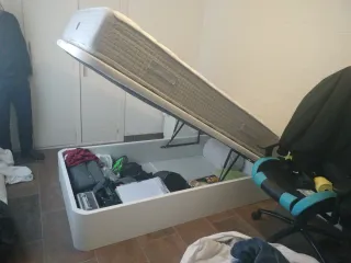 Cama canapé individual grande