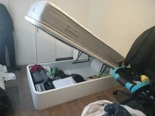 Cama canapé individual grande