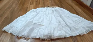 Enaguas Fallera Niña Blancas