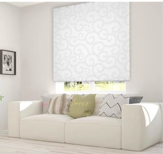 Tenda a Rullo Moderna Bianca