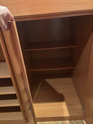 Cama litera madera y metal