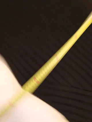 Chaleco Zara cuello alto canalé negro Talla única