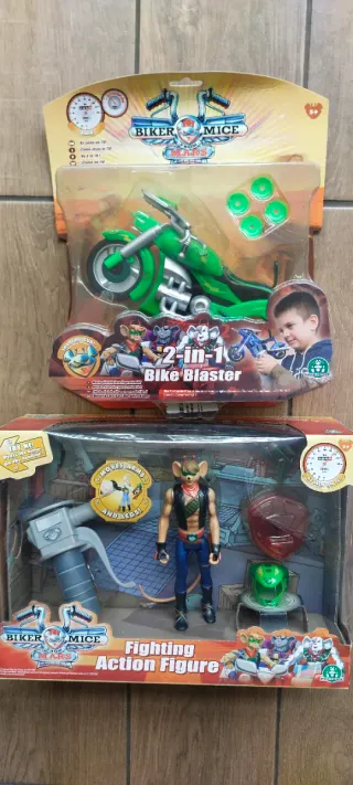 Biker Mice Moto e Action Figure