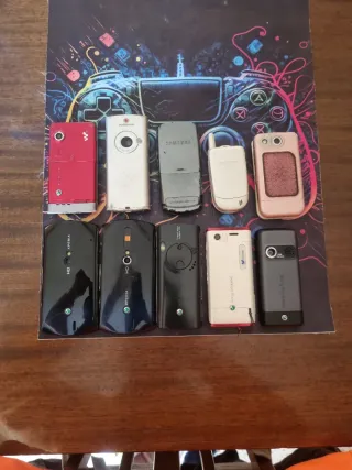 Lote telefonos moviles antiguos