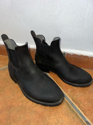 Botas de equitación talla 38 + polainas (pack)