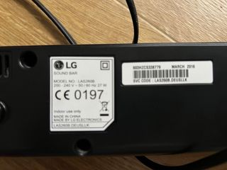 Barra de Sonido LG Negra