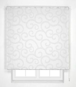 Tenda a rullo design moderno bianco