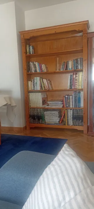 Estantería madera maciza librería expositor