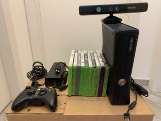 Xbox 360 Slim 250gb Kinect + Giochi