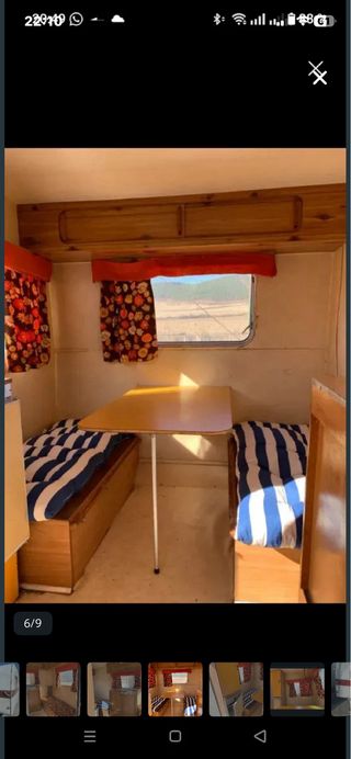 caravana ligera com sus documentos originales