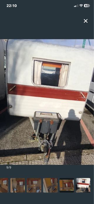 caravana ligera com sus documentos originales