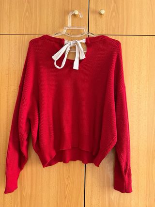 Jersey rojo Zara