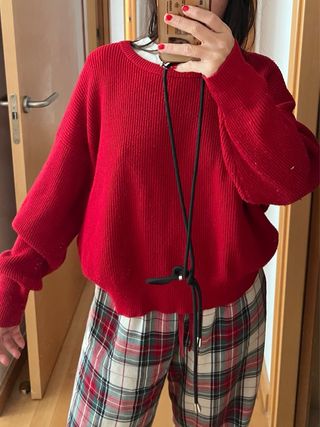 Jersey rojo Zara
