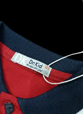 4 Camisolas Dr. Kid Rapaz 12 Meses