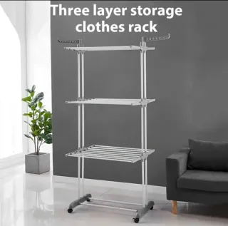 Secador Ropa Torre Plegable Metal