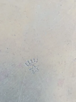 Balanza antigua de latón y madera