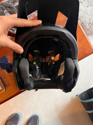 Capacete Fox Drop Frame Mips Preto