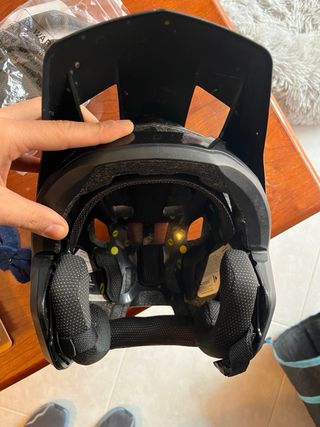 Capacete Fox Drop Frame Mips Preto