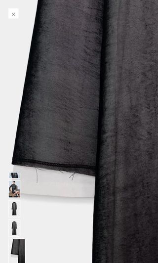 Vestido largo negro y blanco