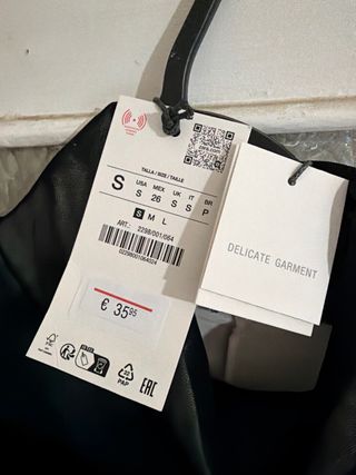 Vestido largo negro y blanco