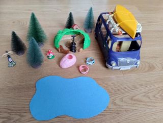 Set Camping Sylvanian Families.