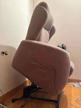 Sofa reclinable electrico