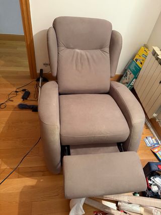 Sofa reclinable electrico