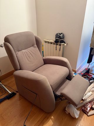 Sofa reclinable electrico