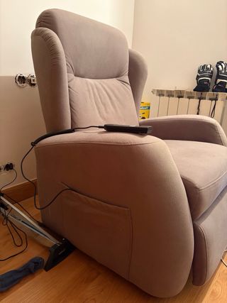 Sofa reclinable electrico