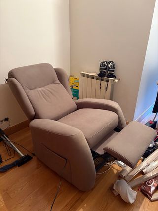 Sofa reclinable electrico
