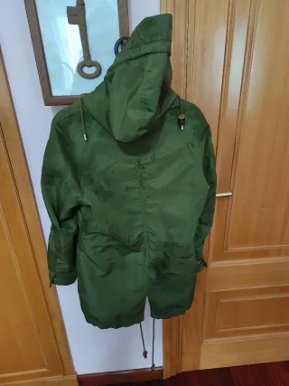 Chaqueta Zara verde talla S