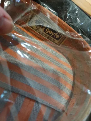 Camisa Geyfe Gris y Rosa Palo