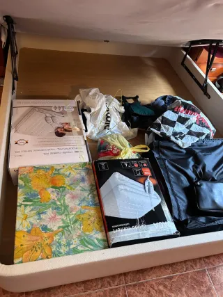 Canapé de matrimonio y Colchón Pikolin