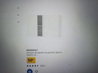Módulo Almacenaje Cocina KNOXHULT Blanco