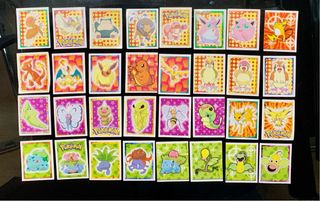 Colección 70 cromos Pokemon Merlin 1999